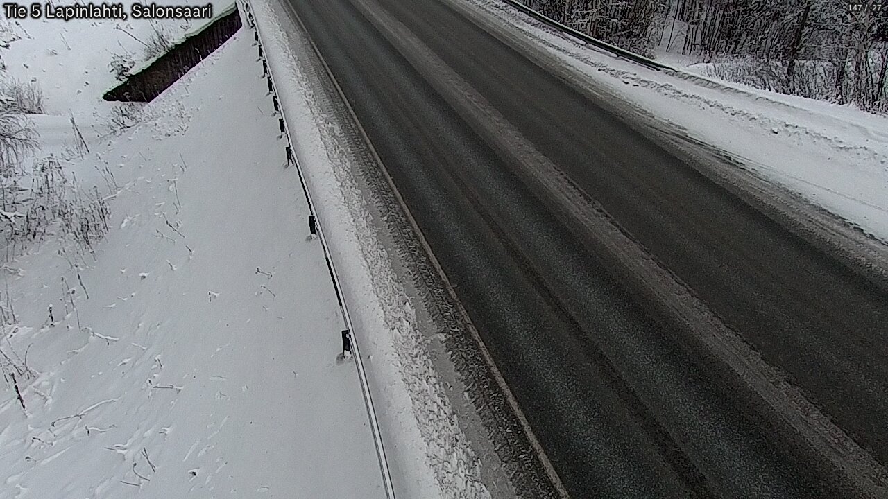 Weather Camera Image Road 5 Lapinlahti, Salonsaari, Lapinlahti, Pohjois-Savo