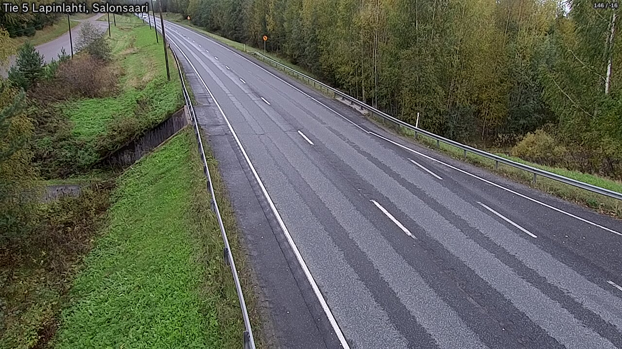 Weather Camera Image Road 5 Lapinlahti, Salonsaari, Lapinlahti, Pohjois-Savo