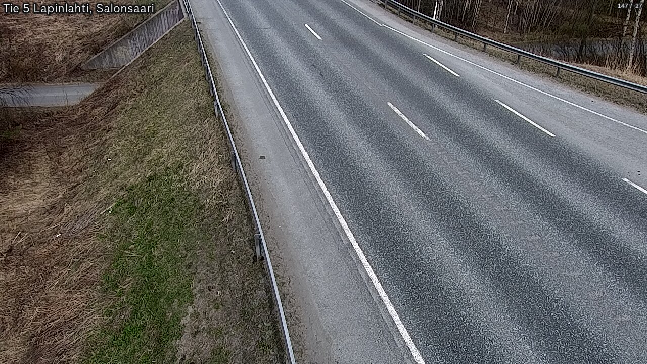 Weather Camera Image Road 5 Lapinlahti, Salonsaari, Lapinlahti, Pohjois-Savo