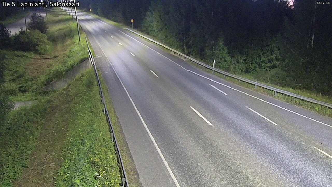 Kelikamerat Kuva Tie 5 Lapinlahti, Salonsaari, Lapinlahti, Pohjois-Savo