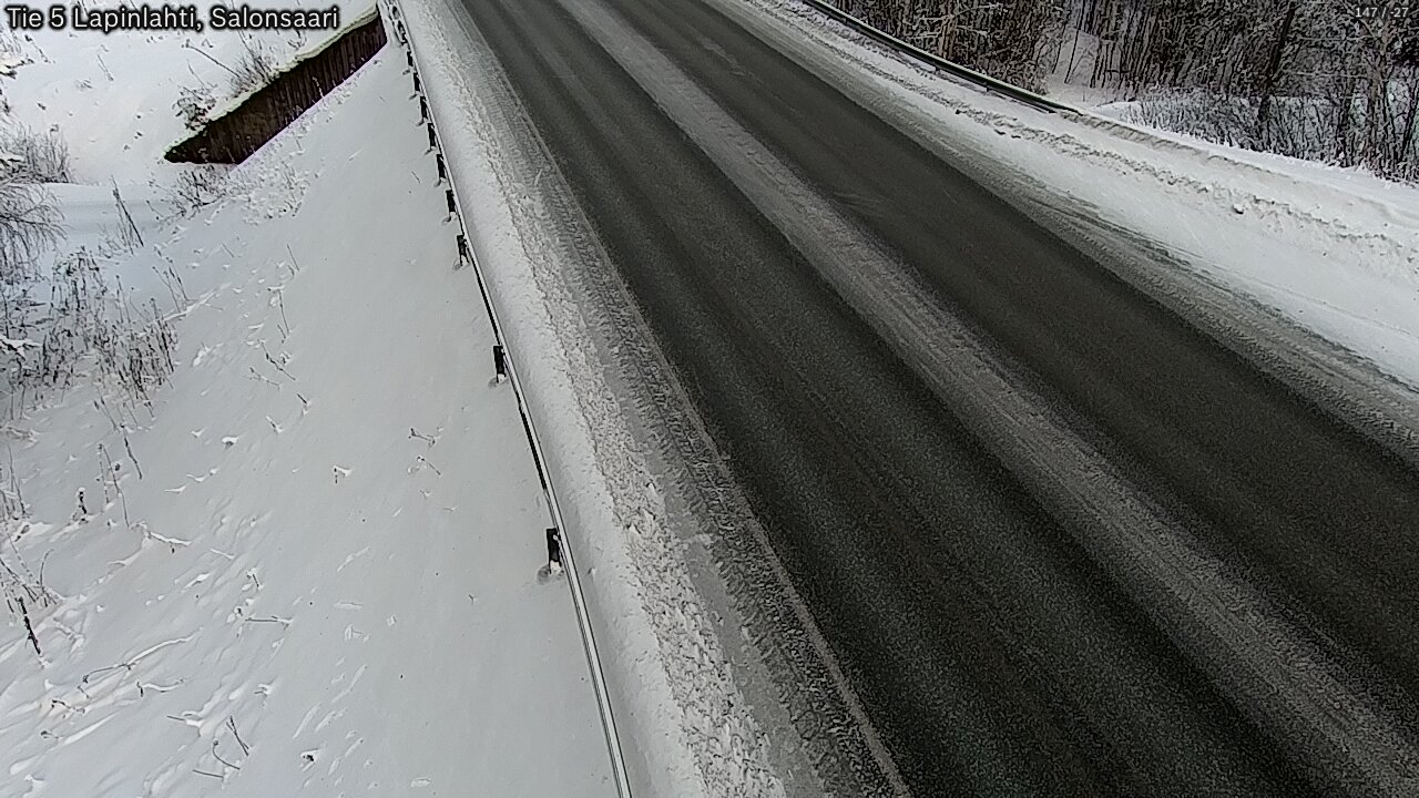 Weather Camera Image Road 5 Lapinlahti, Salonsaari, Lapinlahti, Pohjois-Savo