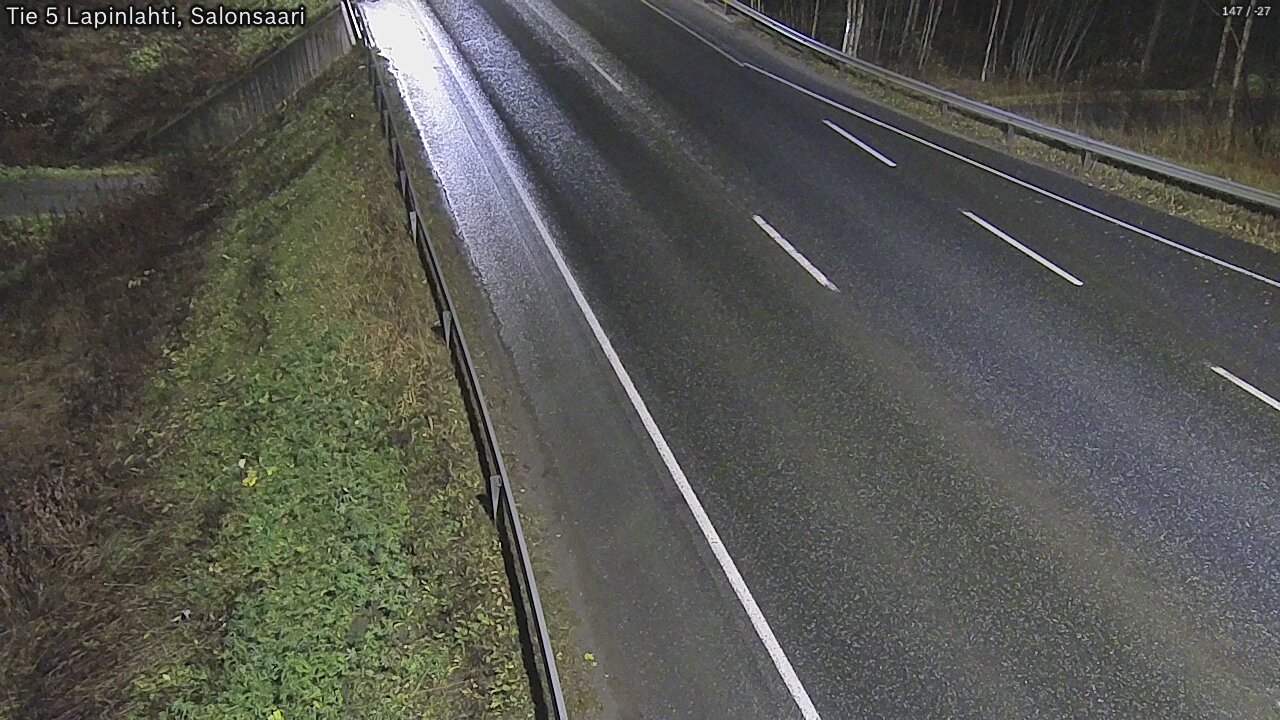 Weather Camera Image Road 5 Lapinlahti, Salonsaari, Lapinlahti, Pohjois-Savo