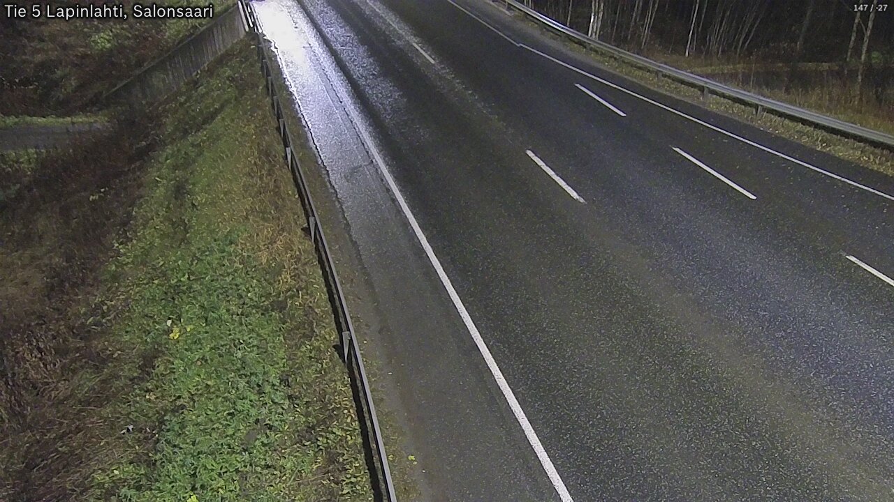 Weather Camera Image Road 5 Lapinlahti, Salonsaari, Lapinlahti, Pohjois-Savo