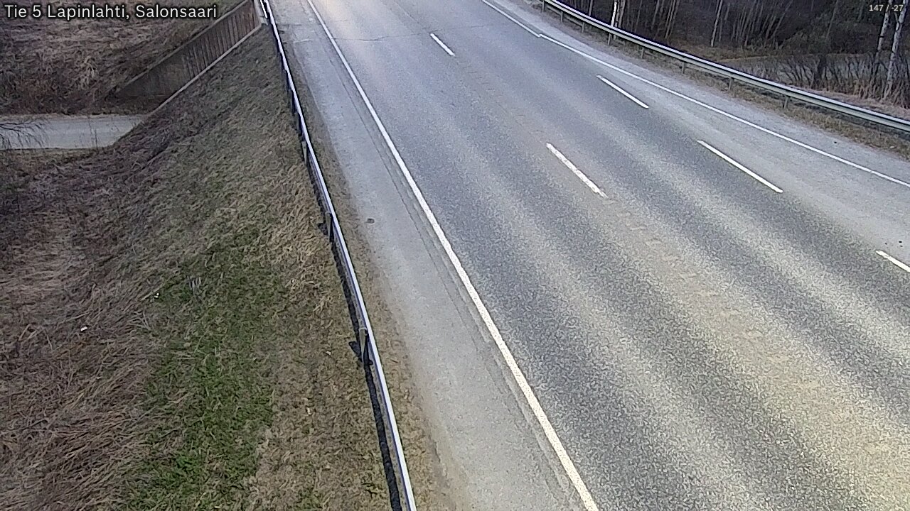 Weather Camera Image Väg 5 Lapinlax, Salonsaari, Lapinlahti, Pohjois-Savo