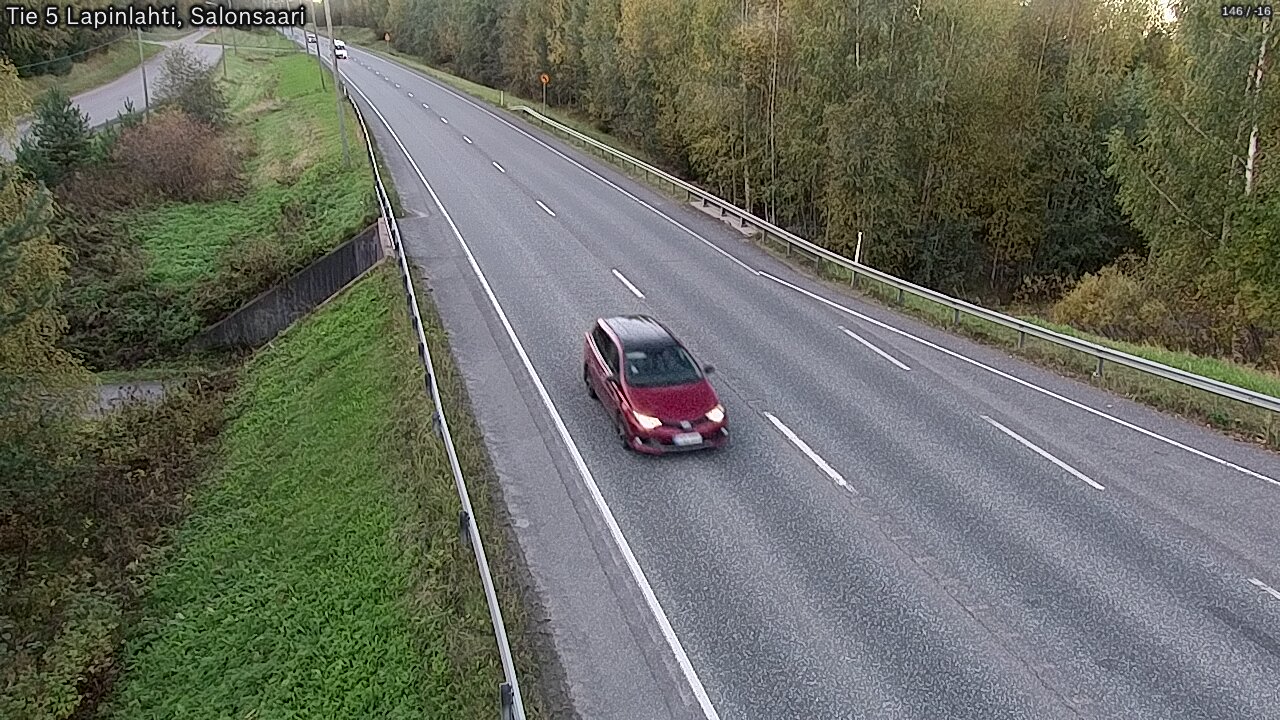 Kelikamerat Kuva Tie 5 Lapinlahti, Salonsaari, Lapinlahti, Pohjois-Savo