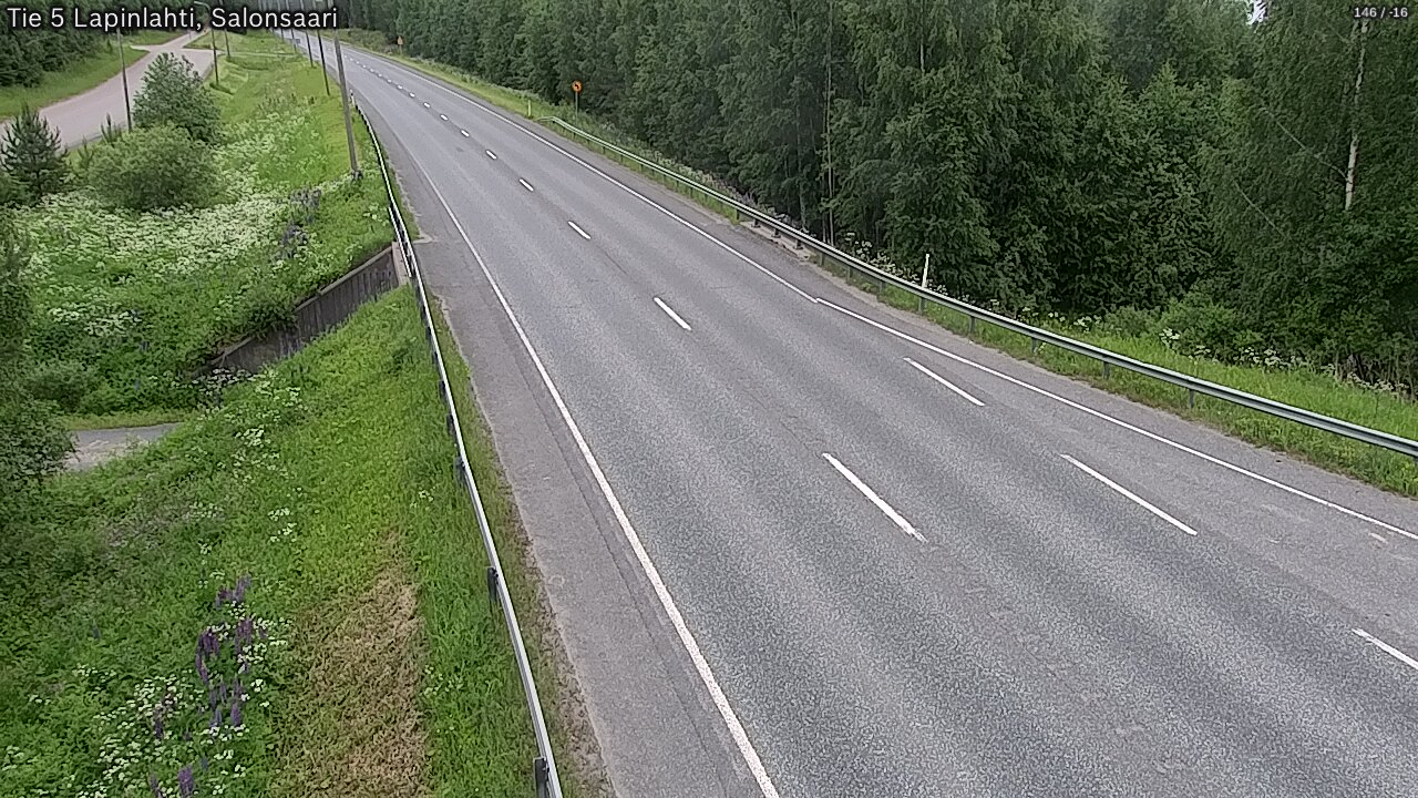 Kelikamerat Kuva Tie 5 Lapinlahti, Salonsaari, Lapinlahti, Pohjois-Savo