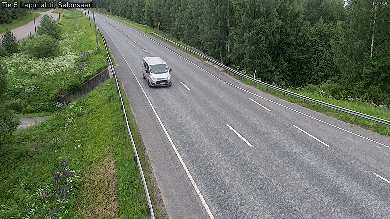 Kelikamerat Kuva Tie 5 Lapinlahti, Salonsaari, Lapinlahti, Pohjois-Savo