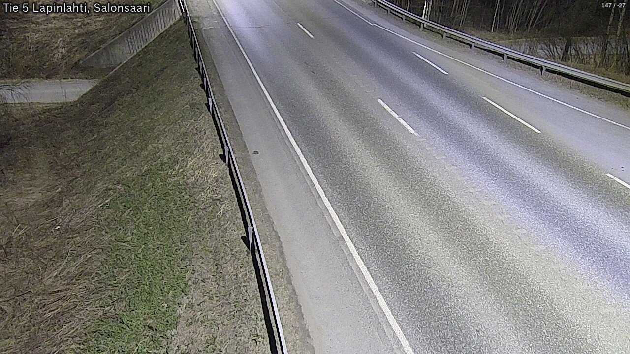 Weather Camera Image Väg 5 Lapinlax, Salonsaari, Lapinlahti, Pohjois-Savo