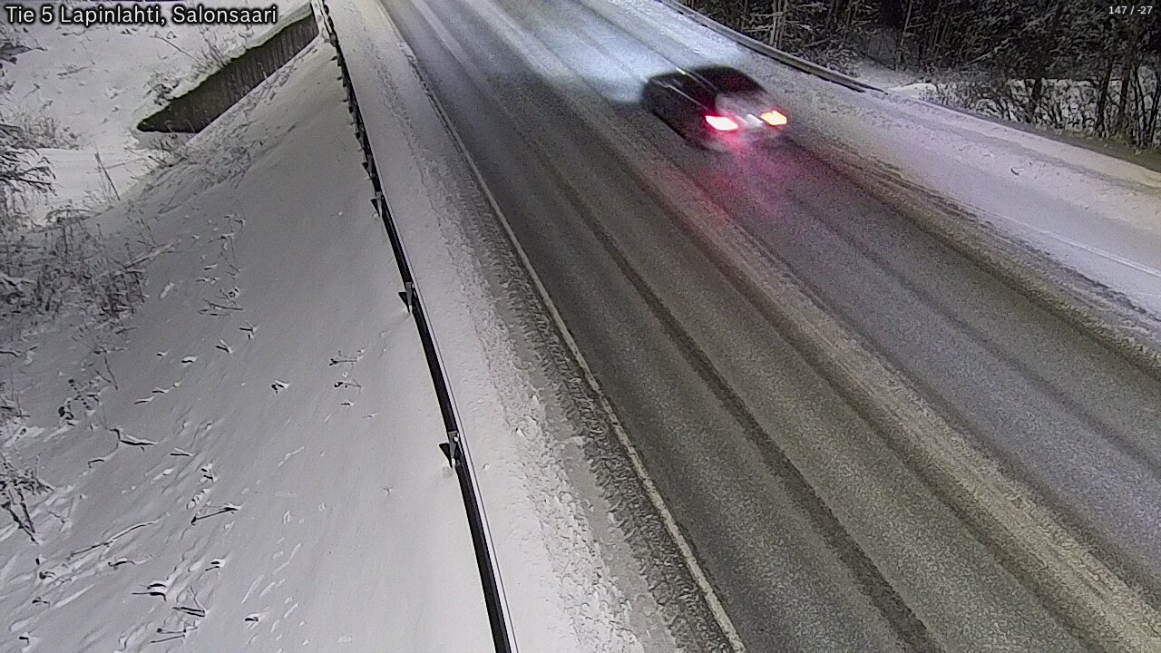 Weather Camera Image Road 5 Lapinlahti, Salonsaari, Lapinlahti, Pohjois-Savo