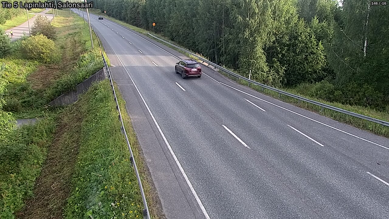 Weather Camera Image Väg 5 Lapinlax, Salonsaari, Lapinlahti, Pohjois-Savo