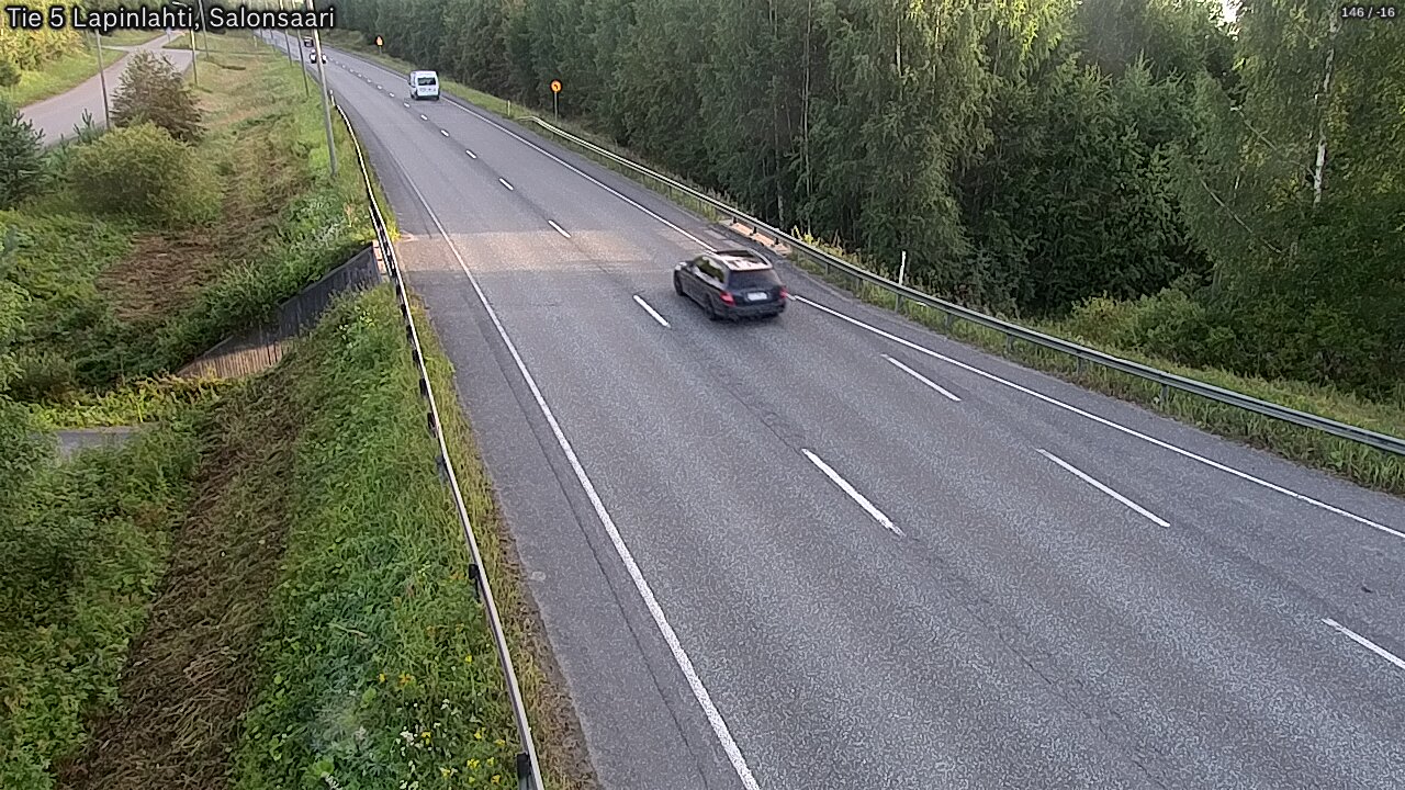 Weather Camera Image Road 5 Lapinlahti, Salonsaari, Lapinlahti, Pohjois-Savo