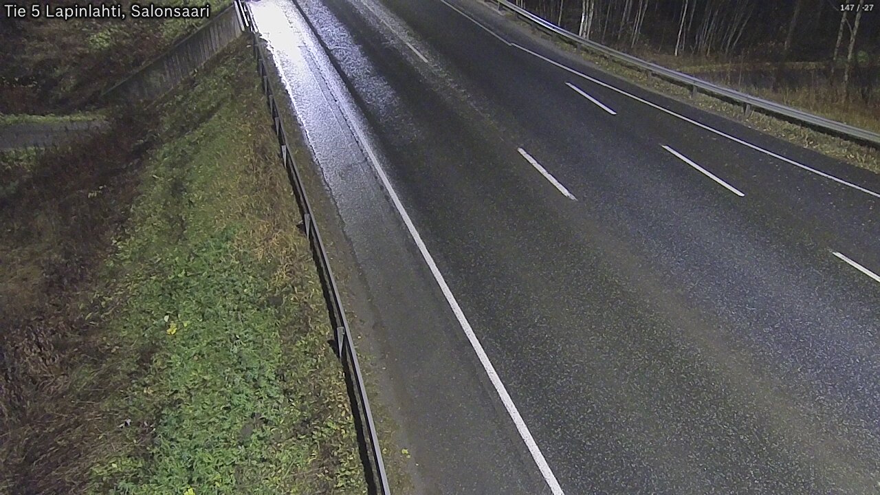 Weather Camera Image Road 5 Lapinlahti, Salonsaari, Lapinlahti, Pohjois-Savo