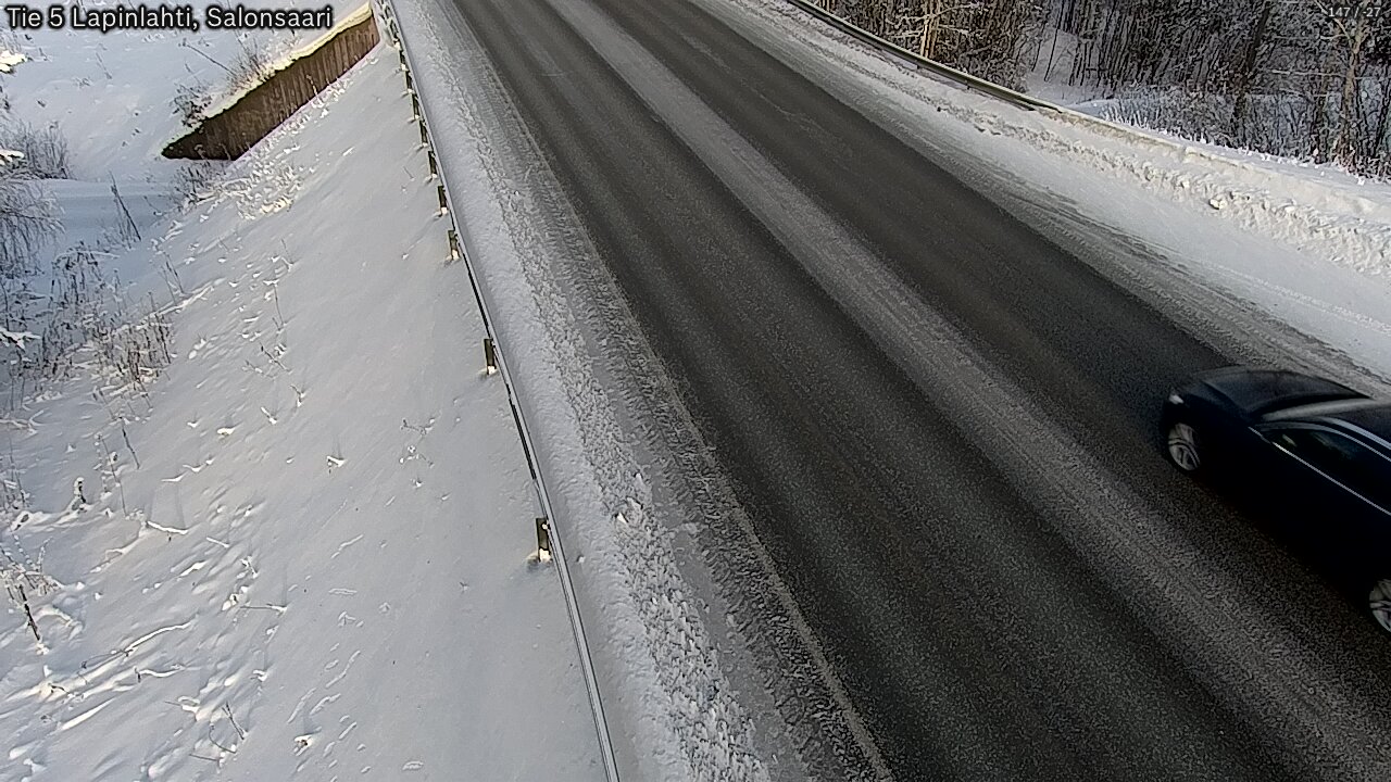 Weather Camera Image Road 5 Lapinlahti, Salonsaari, Lapinlahti, Pohjois-Savo