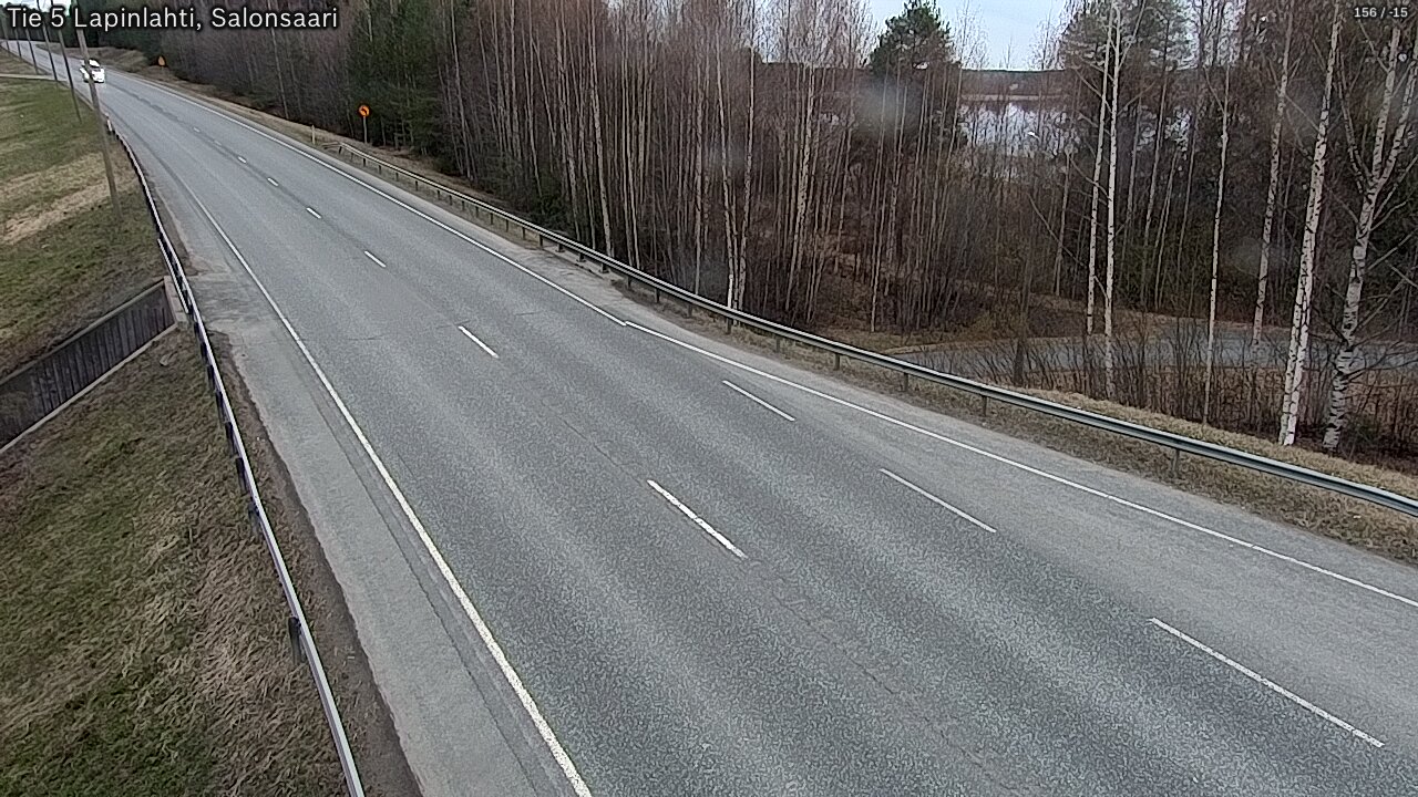 Weather Camera Image Väg 5 Lapinlax, Salonsaari, Lapinlahti, Pohjois-Savo