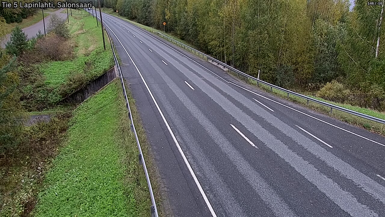 Weather Camera Image Road 5 Lapinlahti, Salonsaari, Lapinlahti, Pohjois-Savo