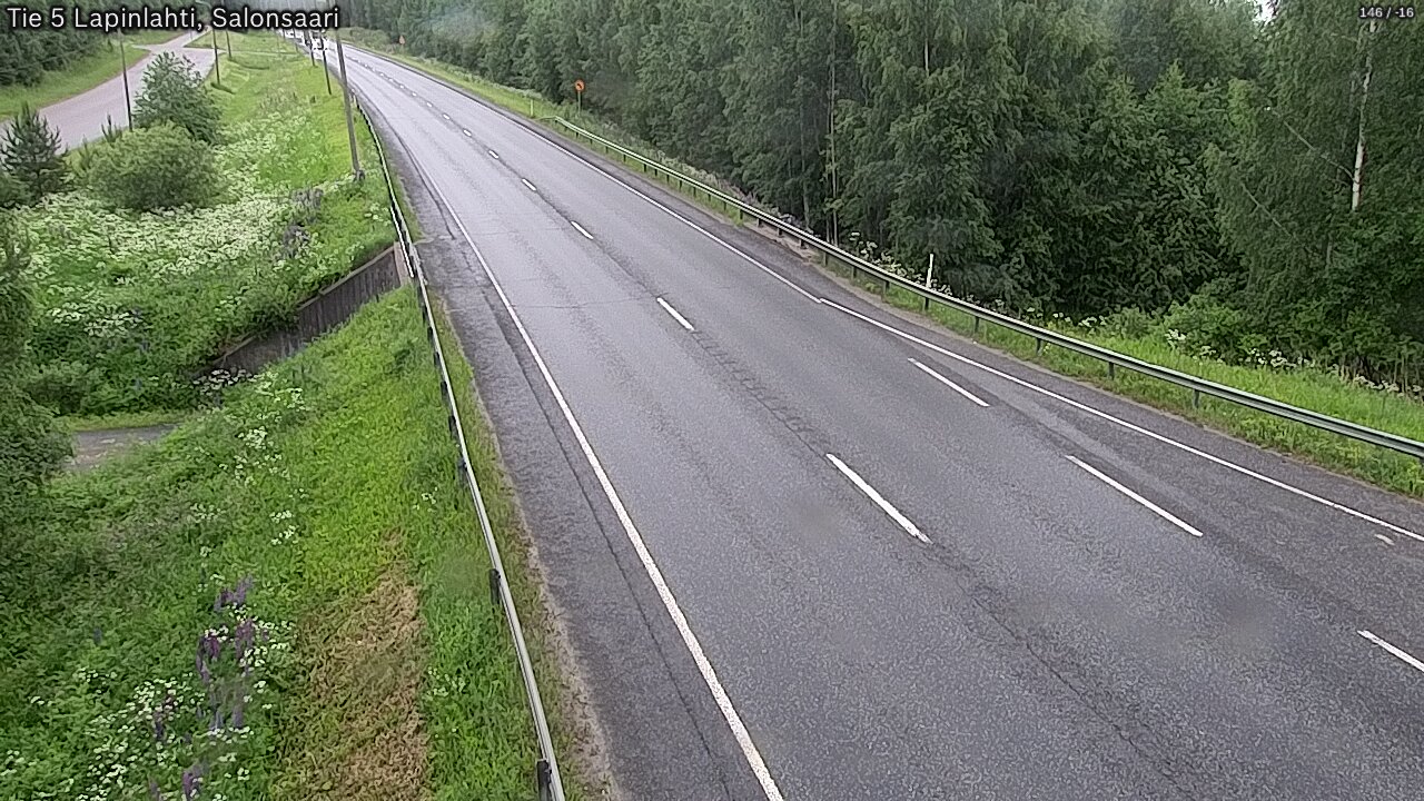Kelikamerat Kuva Tie 5 Lapinlahti, Salonsaari, Lapinlahti, Pohjois-Savo