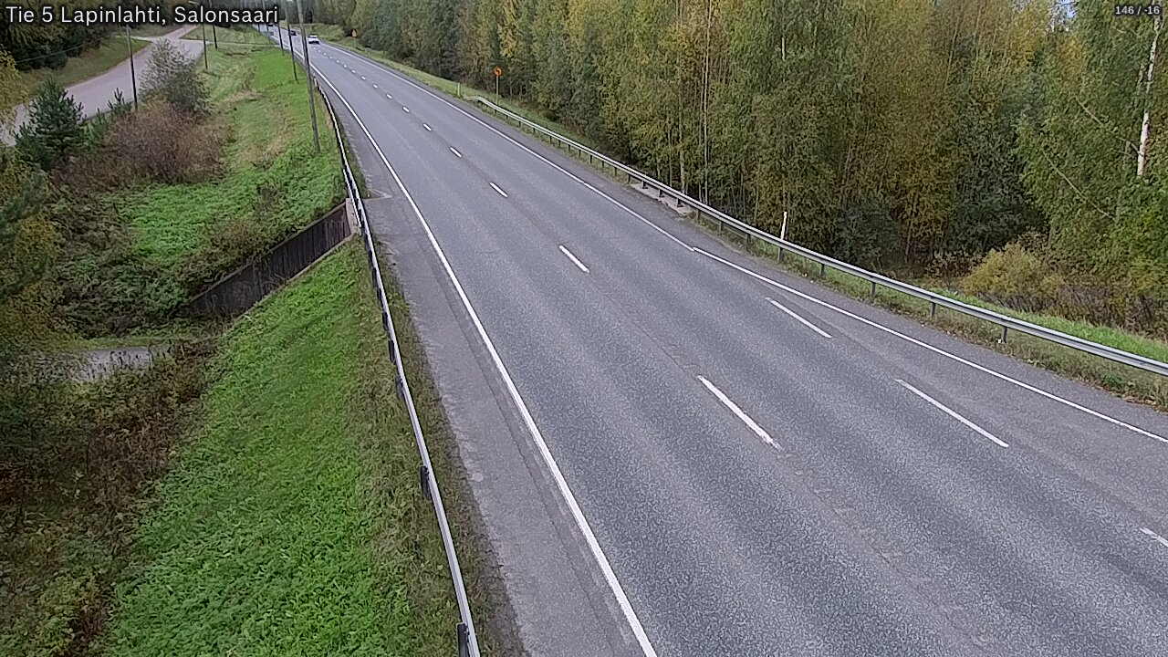 Weather Camera Image Road 5 Lapinlahti, Salonsaari, Lapinlahti, Pohjois-Savo