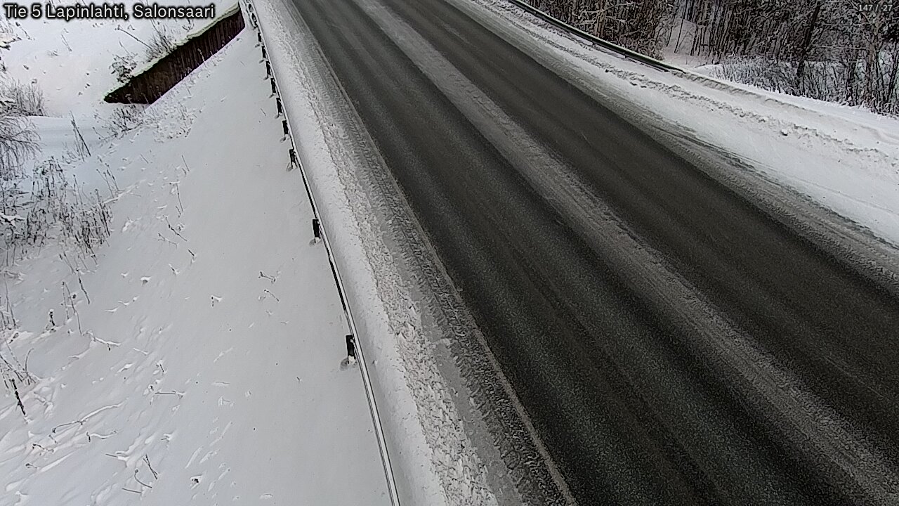 Weather Camera Image Road 5 Lapinlahti, Salonsaari, Lapinlahti, Pohjois-Savo
