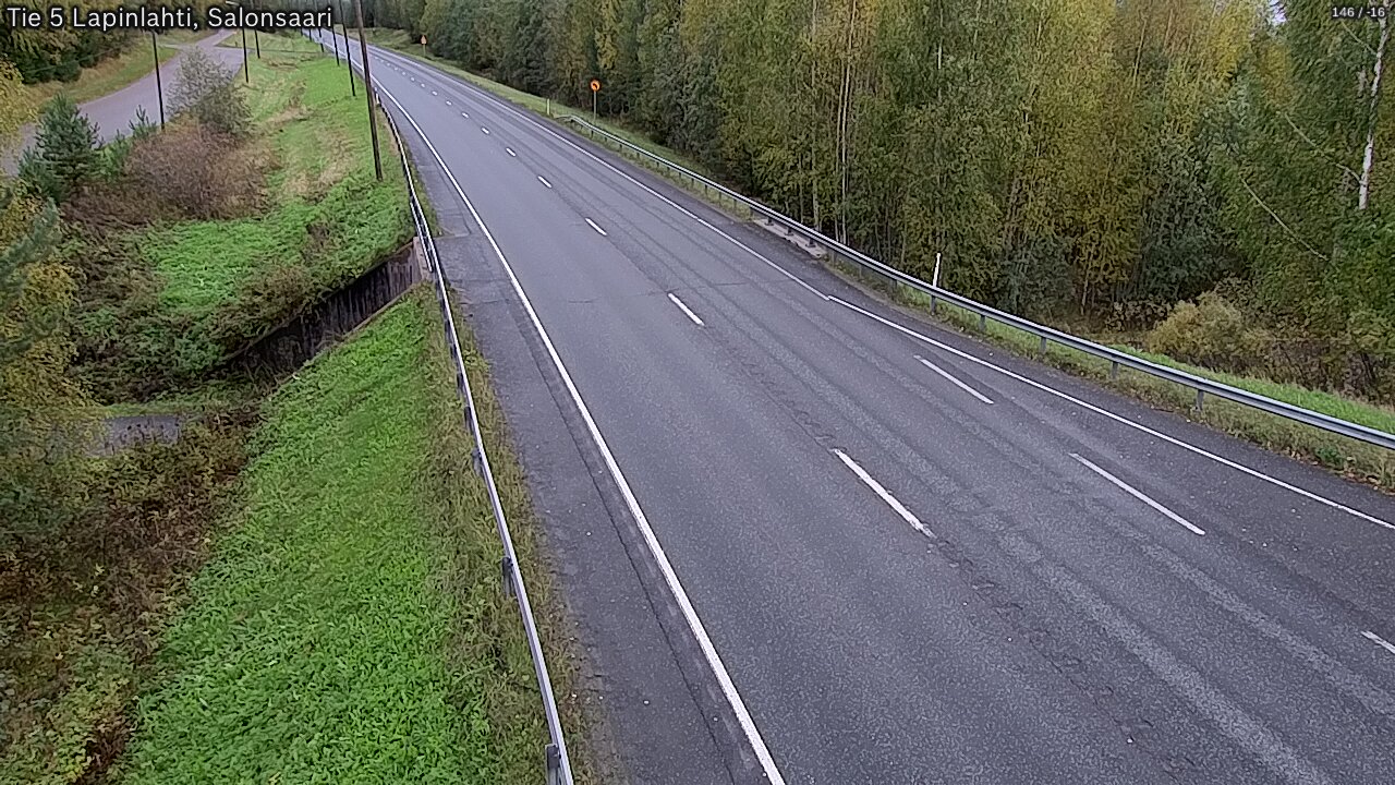 Weather Camera Image Road 5 Lapinlahti, Salonsaari, Lapinlahti, Pohjois-Savo