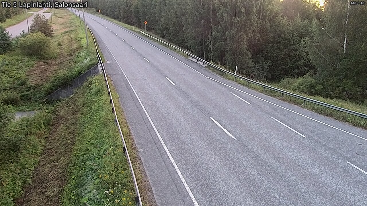 Kelikamerat Kuva Tie 5 Lapinlahti, Salonsaari, Lapinlahti, Pohjois-Savo