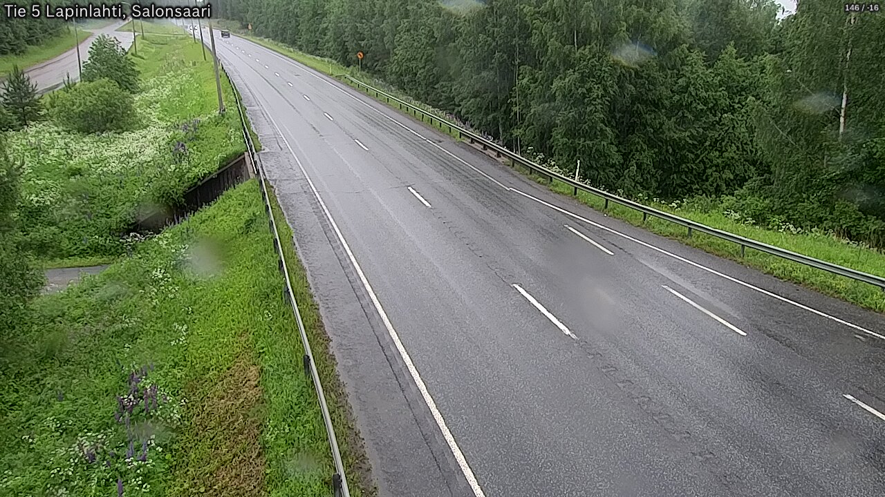 Weather Camera Image Väg 5 Lapinlax, Salonsaari, Lapinlahti, Pohjois-Savo