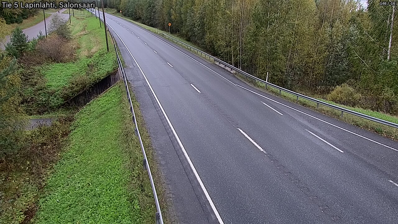 Weather Camera Image Road 5 Lapinlahti, Salonsaari, Lapinlahti, Pohjois-Savo