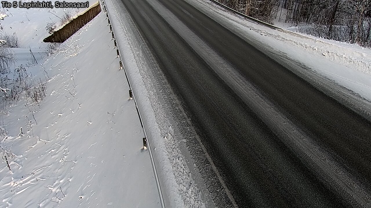 Weather Camera Image Road 5 Lapinlahti, Salonsaari, Lapinlahti, Pohjois-Savo