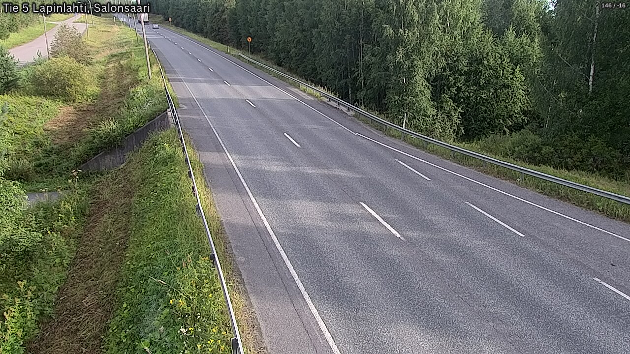 Weather Camera Image Väg 5 Lapinlax, Salonsaari, Lapinlahti, Pohjois-Savo