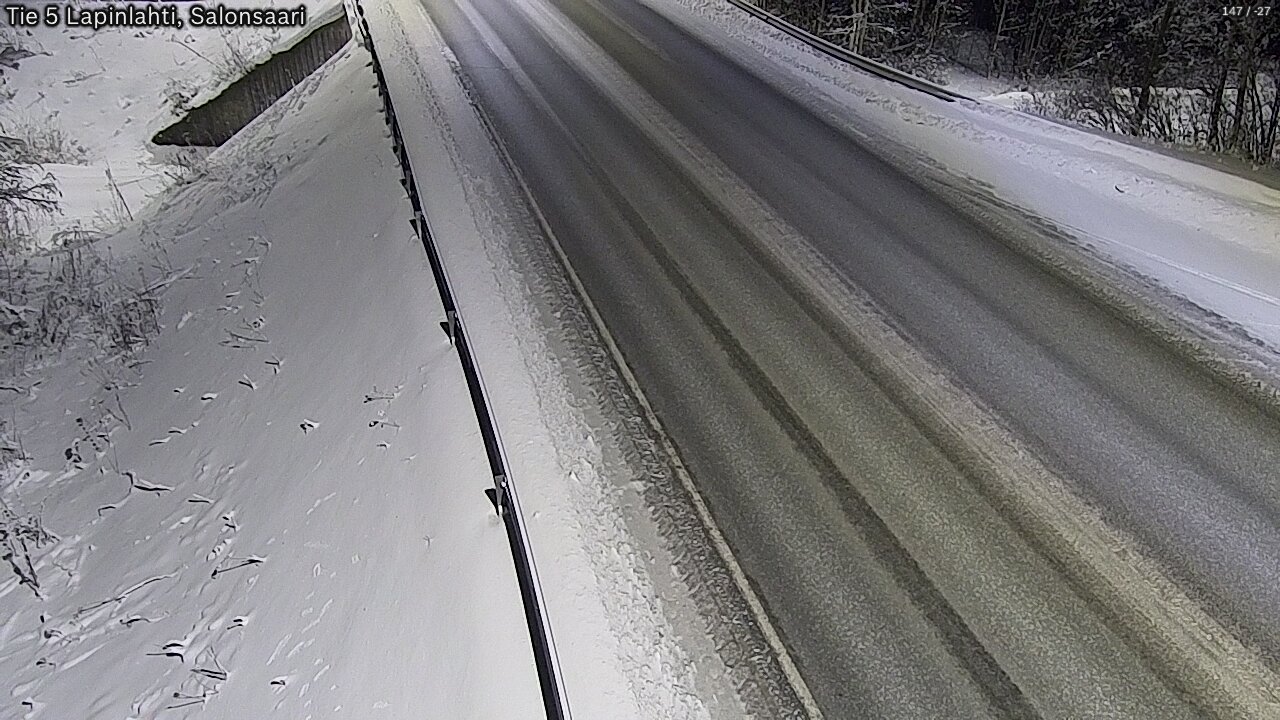 Weather Camera Image Road 5 Lapinlahti, Salonsaari, Lapinlahti, Pohjois-Savo