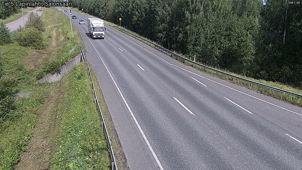 Kelikamerat Kuva Tie 5 Lapinlahti, Salonsaari, Lapinlahti, Pohjois-Savo