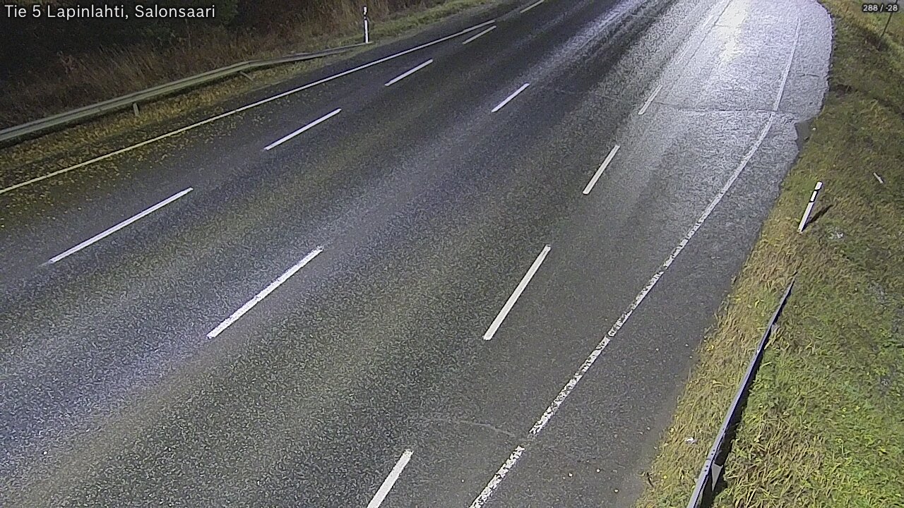 Weather Camera Image Road 5 Lapinlahti, Salonsaari, Lapinlahti, Pohjois-Savo