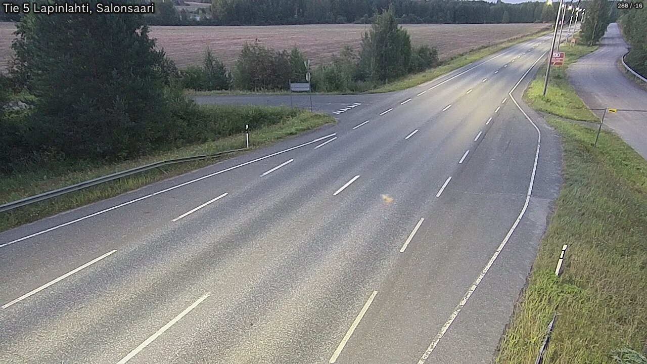 Kelikamerat Kuva Tie 5 Lapinlahti, Salonsaari, Lapinlahti, Pohjois-Savo