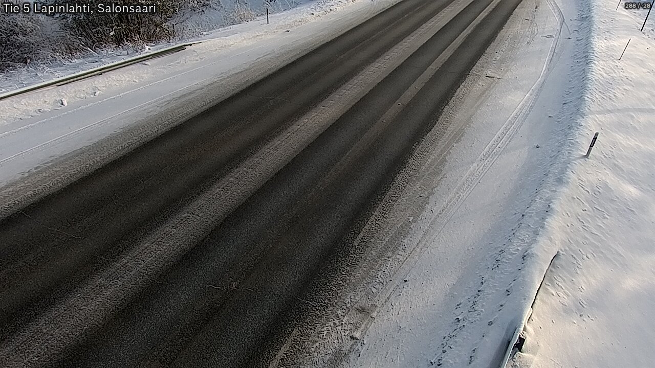 Weather Camera Image Road 5 Lapinlahti, Salonsaari, Lapinlahti, Pohjois-Savo
