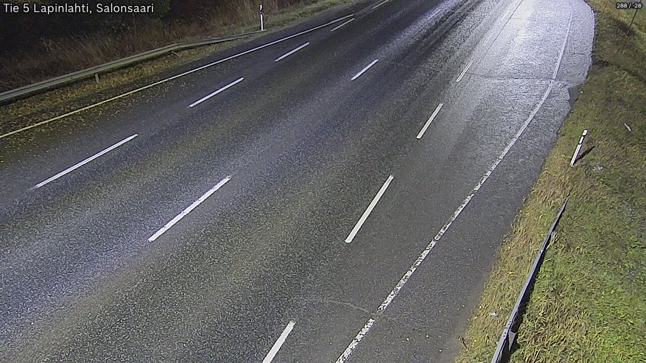 Weather Camera Image Road 5 Lapinlahti, Salonsaari, Lapinlahti, Pohjois-Savo