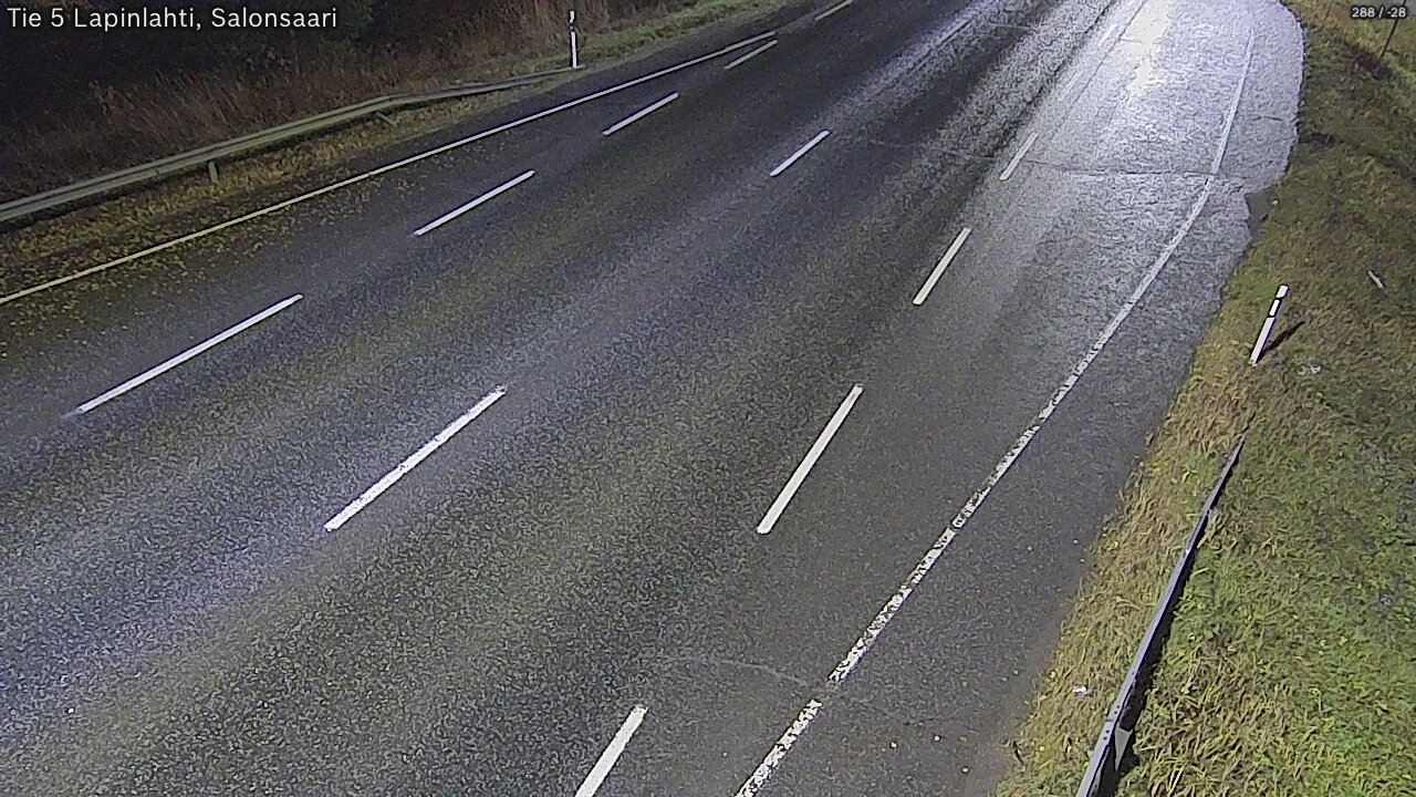 Weather Camera Image Road 5 Lapinlahti, Salonsaari, Lapinlahti, Pohjois-Savo