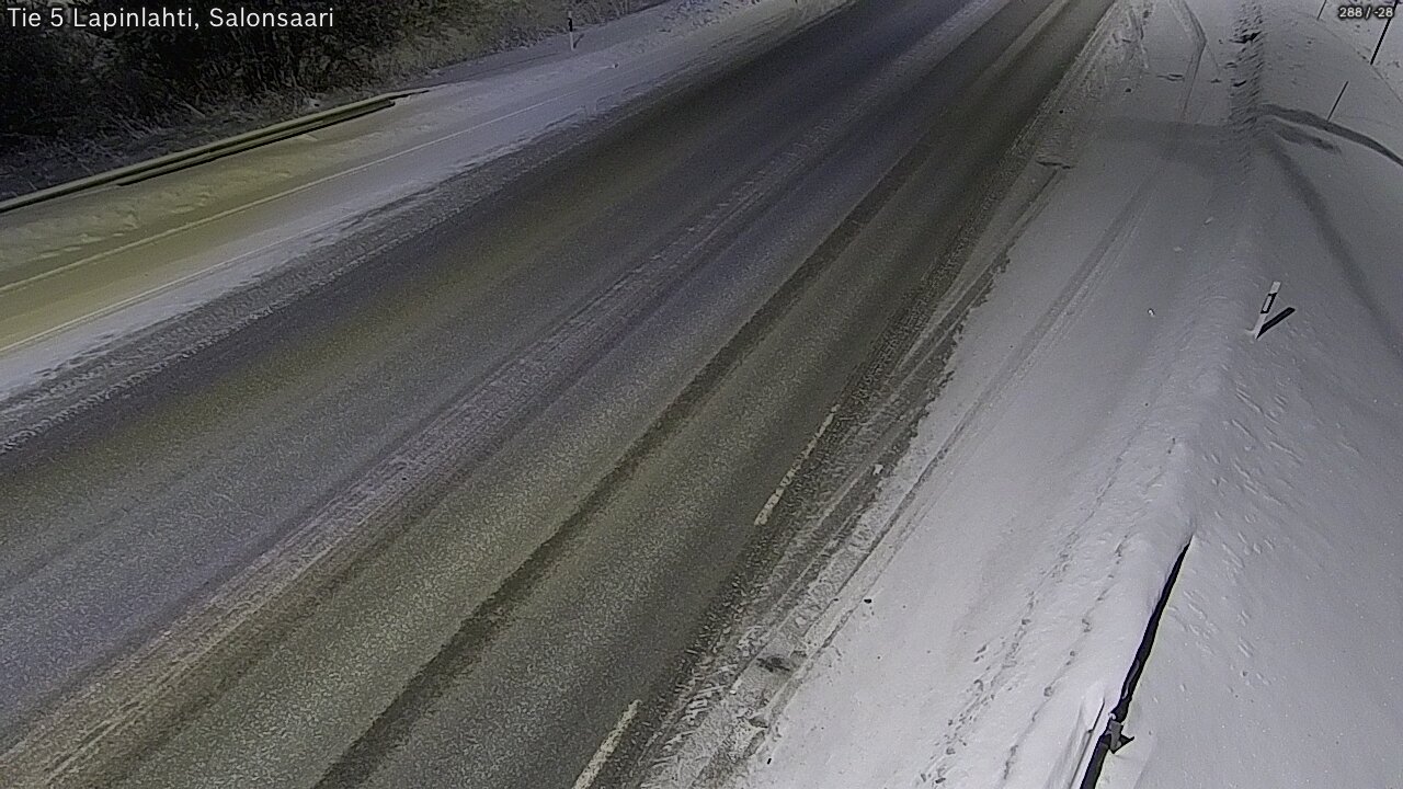 Weather Camera Image Road 5 Lapinlahti, Salonsaari, Lapinlahti, Pohjois-Savo