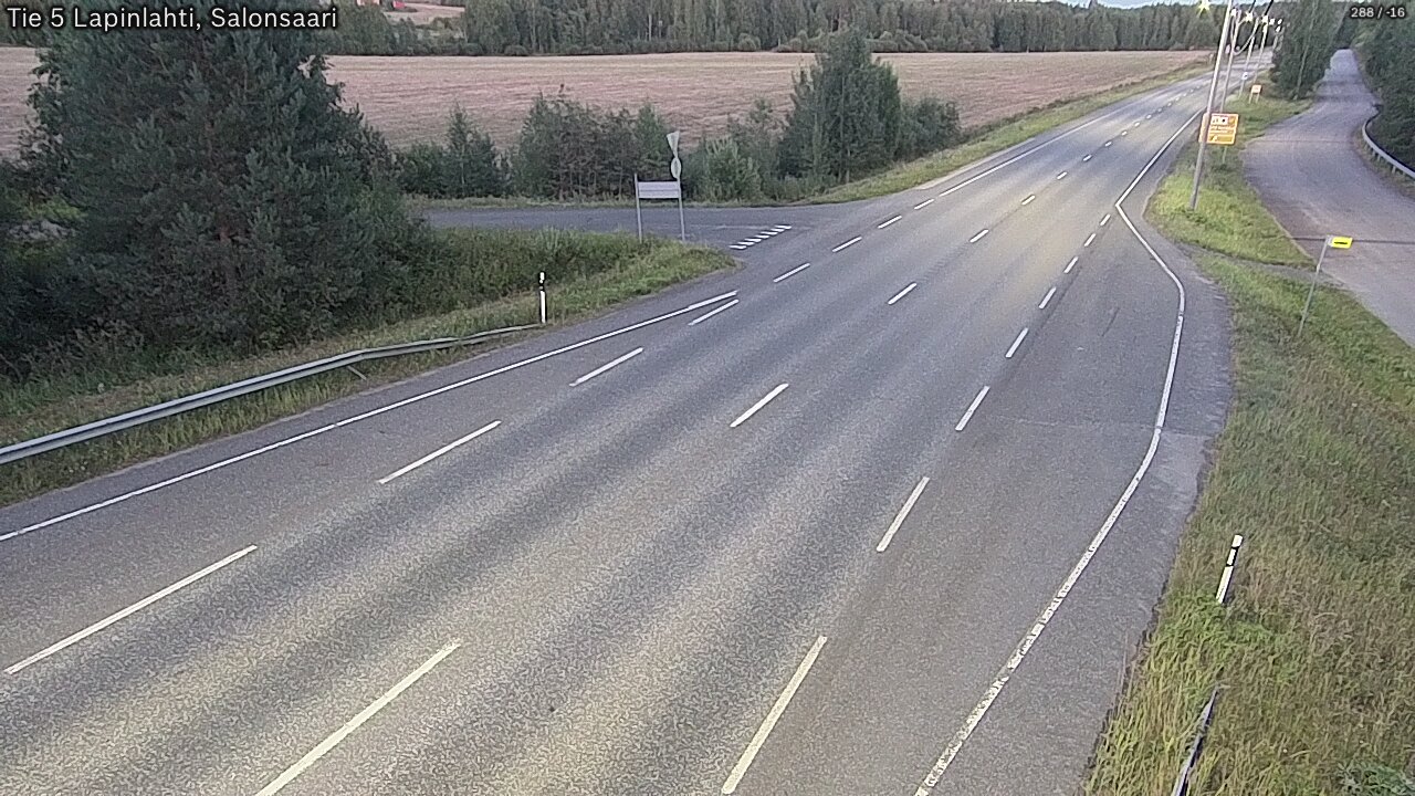 Kelikamerat Kuva Tie 5 Lapinlahti, Salonsaari, Lapinlahti, Pohjois-Savo