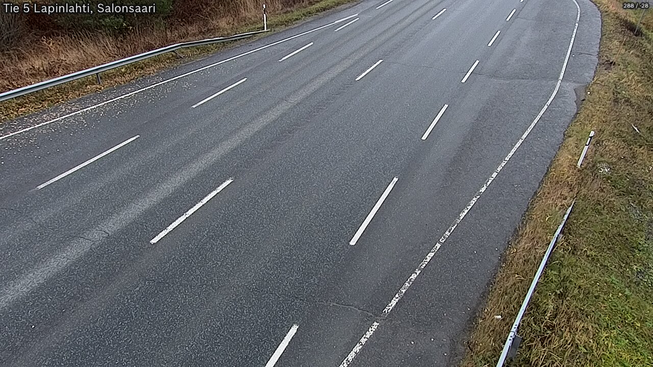 Weather Camera Image Väg 5 Lapinlax, Salonsaari, Lapinlahti, Pohjois-Savo