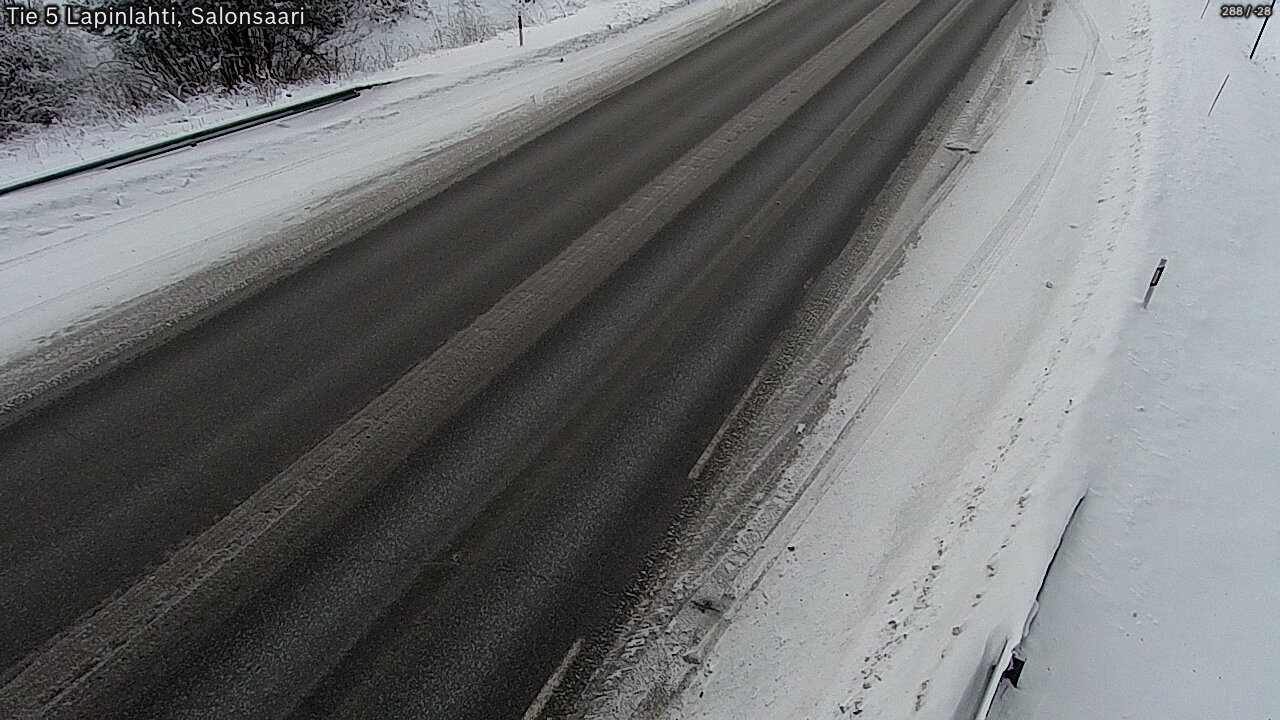 Weather Camera Image Road 5 Lapinlahti, Salonsaari, Lapinlahti, Pohjois-Savo