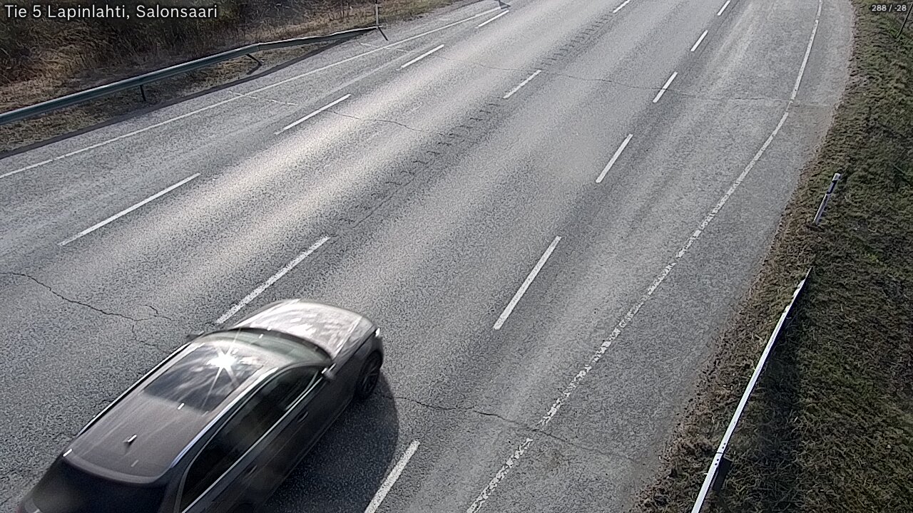 Weather Camera Image Road 5 Lapinlahti, Salonsaari, Lapinlahti, Pohjois-Savo