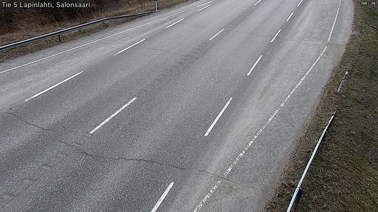 Weather Camera Image Road 5 Lapinlahti, Salonsaari, Lapinlahti, Pohjois-Savo