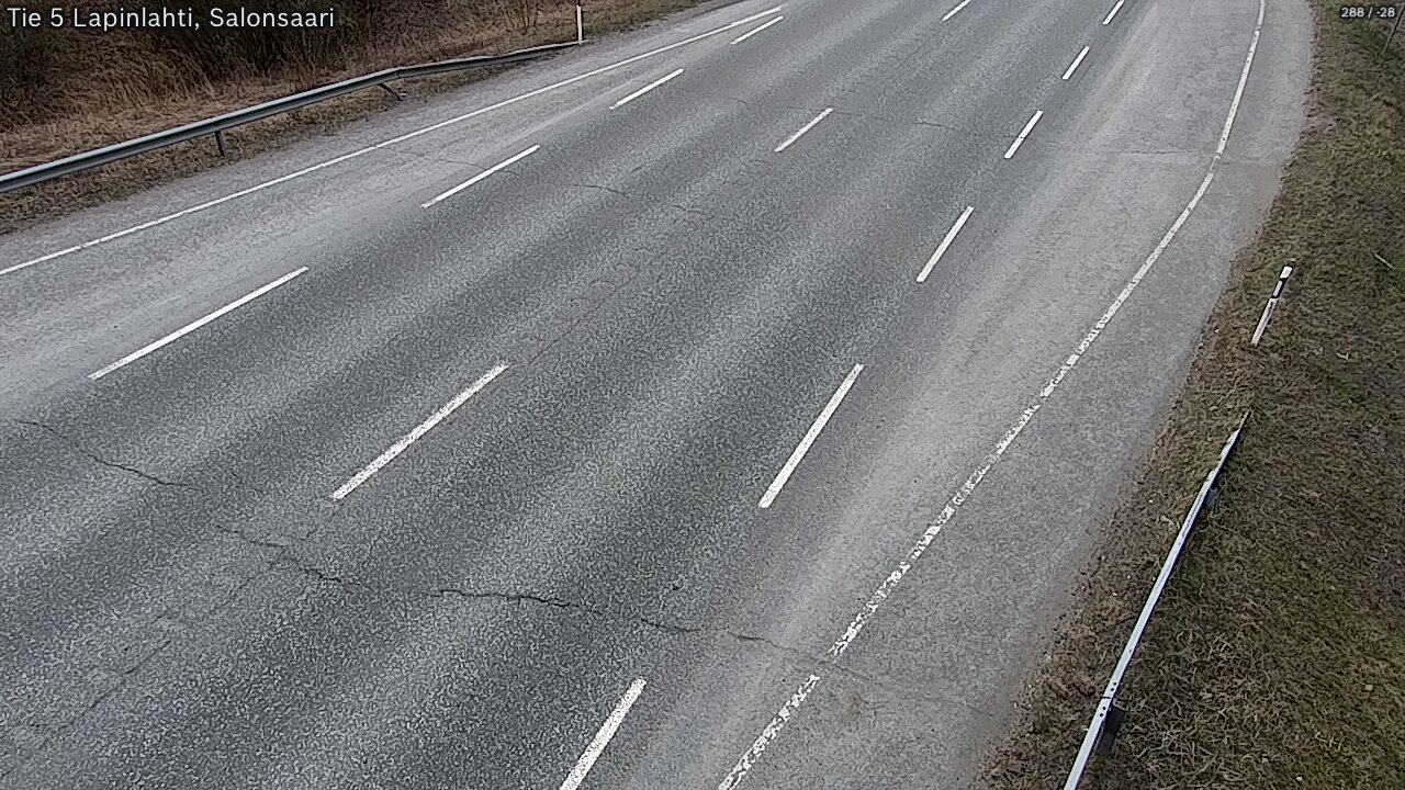 Weather Camera Image Road 5 Lapinlahti, Salonsaari, Lapinlahti, Pohjois-Savo