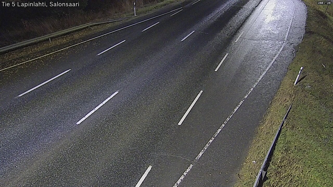 Weather Camera Image Road 5 Lapinlahti, Salonsaari, Lapinlahti, Pohjois-Savo