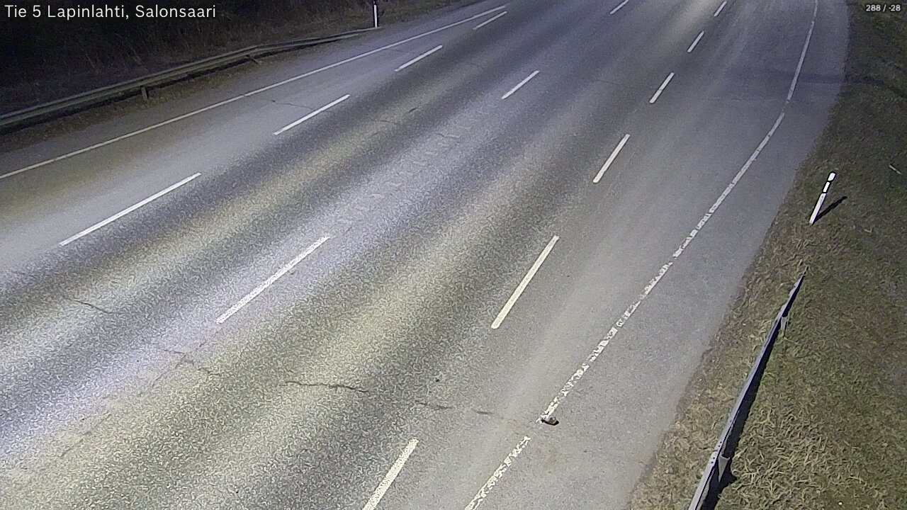 Weather Camera Image Väg 5 Lapinlax, Salonsaari, Lapinlahti, Pohjois-Savo