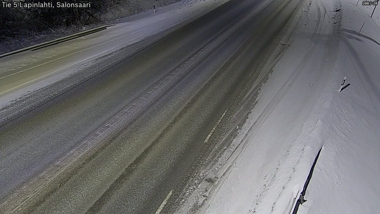 Weather Camera Image Road 5 Lapinlahti, Salonsaari, Lapinlahti, Pohjois-Savo