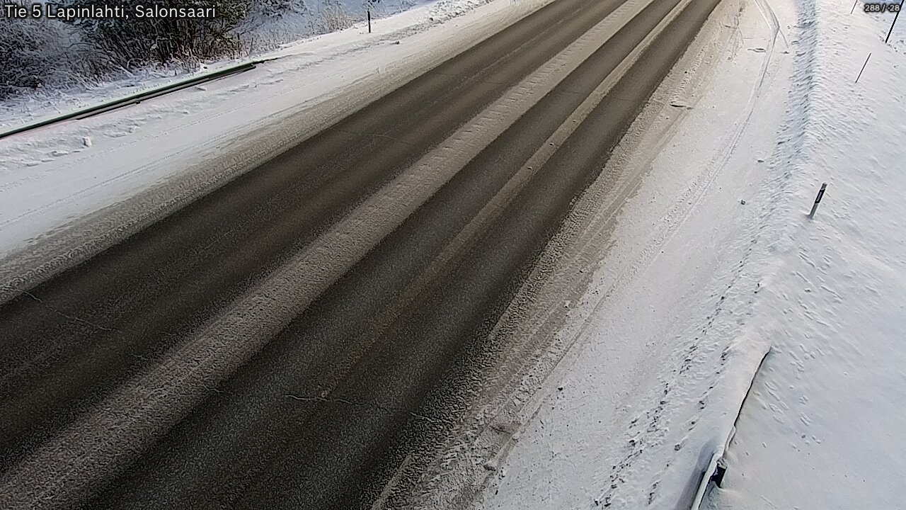Weather Camera Image Road 5 Lapinlahti, Salonsaari, Lapinlahti, Pohjois-Savo