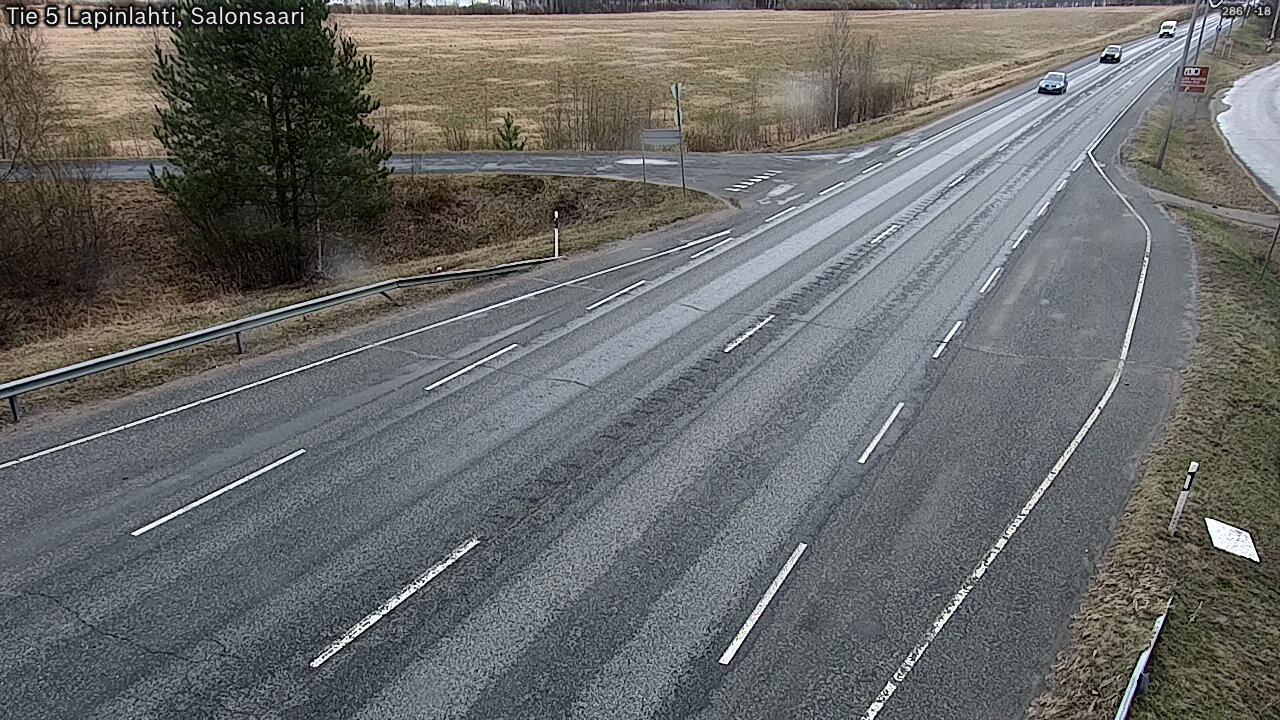 Weather Camera Image Väg 5 Lapinlax, Salonsaari, Lapinlahti, Pohjois-Savo