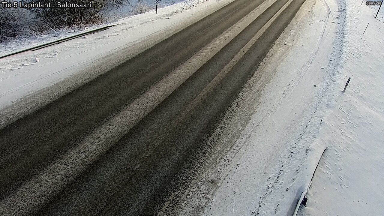 Weather Camera Image Road 5 Lapinlahti, Salonsaari, Lapinlahti, Pohjois-Savo