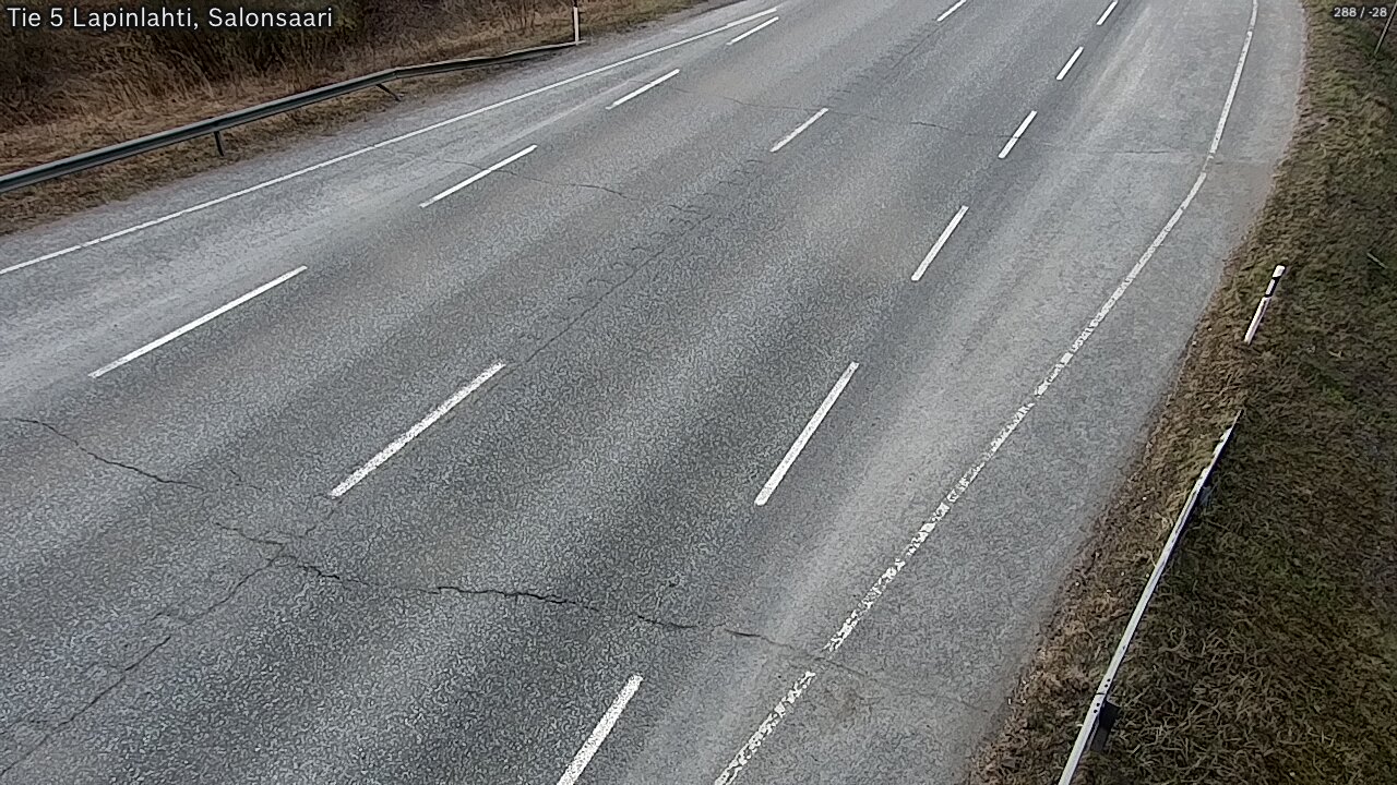 Weather Camera Image Road 5 Lapinlahti, Salonsaari, Lapinlahti, Pohjois-Savo