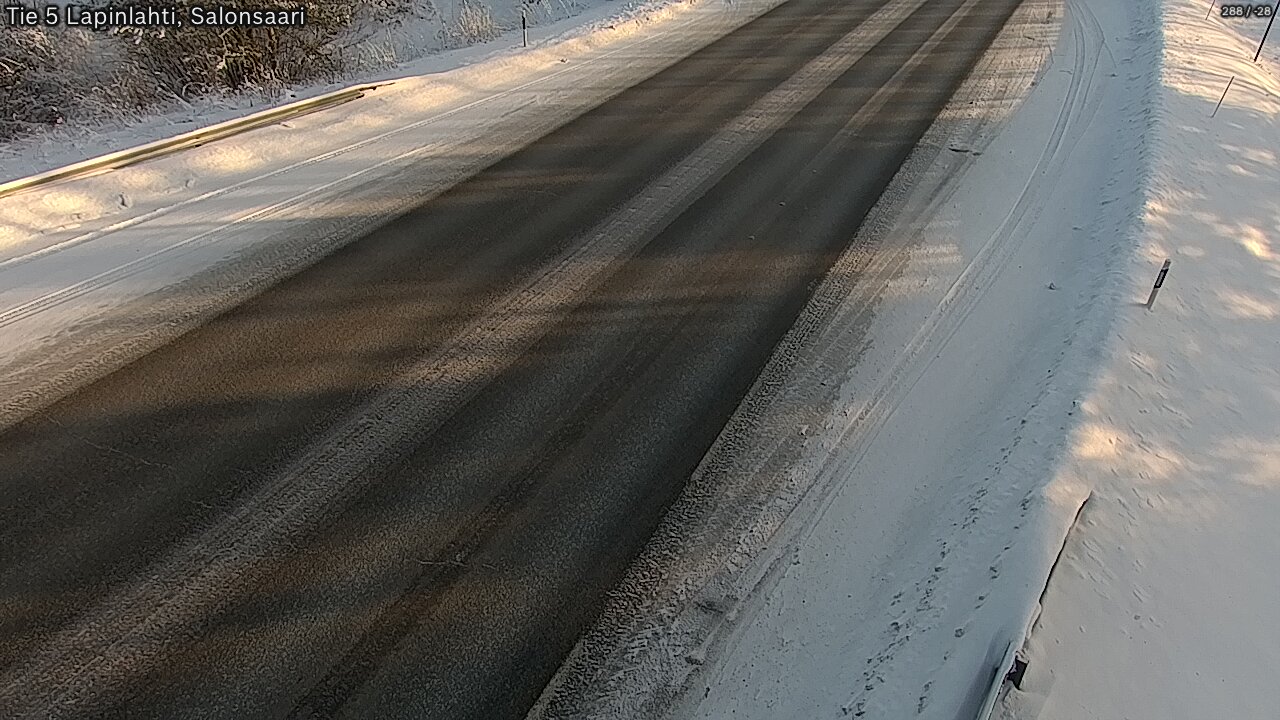 Weather Camera Image Road 5 Lapinlahti, Salonsaari, Lapinlahti, Pohjois-Savo